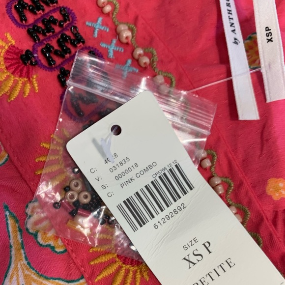 LAST CALL Anthropologie Raquel embroidered mini dress - Picture 12 of 16